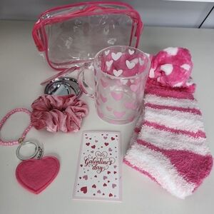 Pink Valentine's Day Gift Set